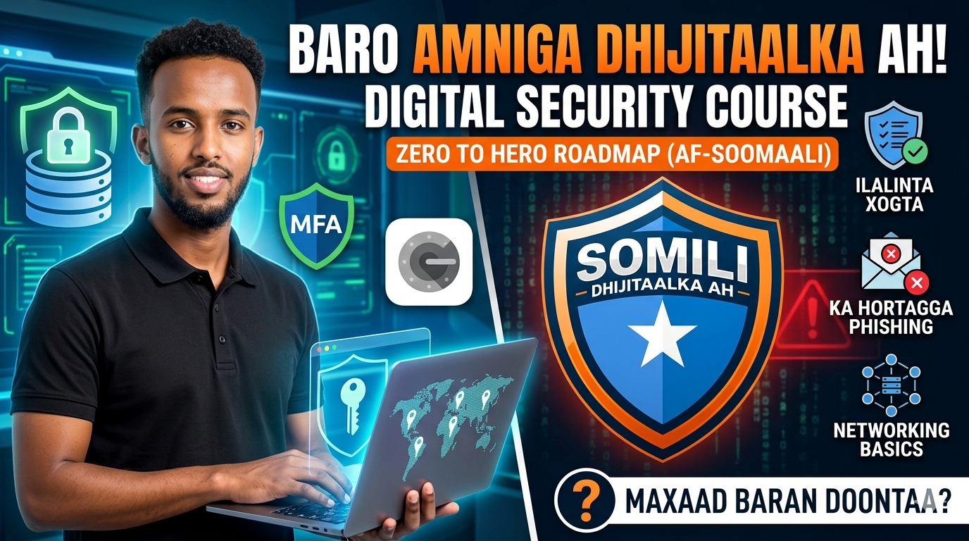 Digital Security Course Af Soomaali