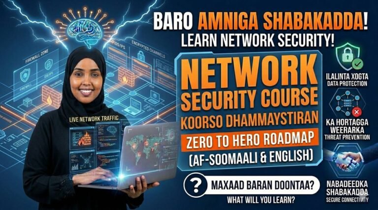 Network Security Course – Koorsada Amniga Shabakadda Internetka