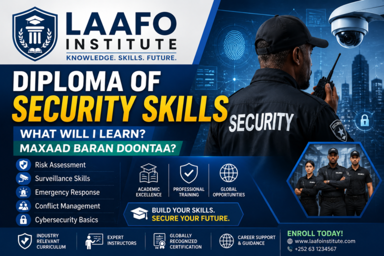 Diploma of Security Skills –