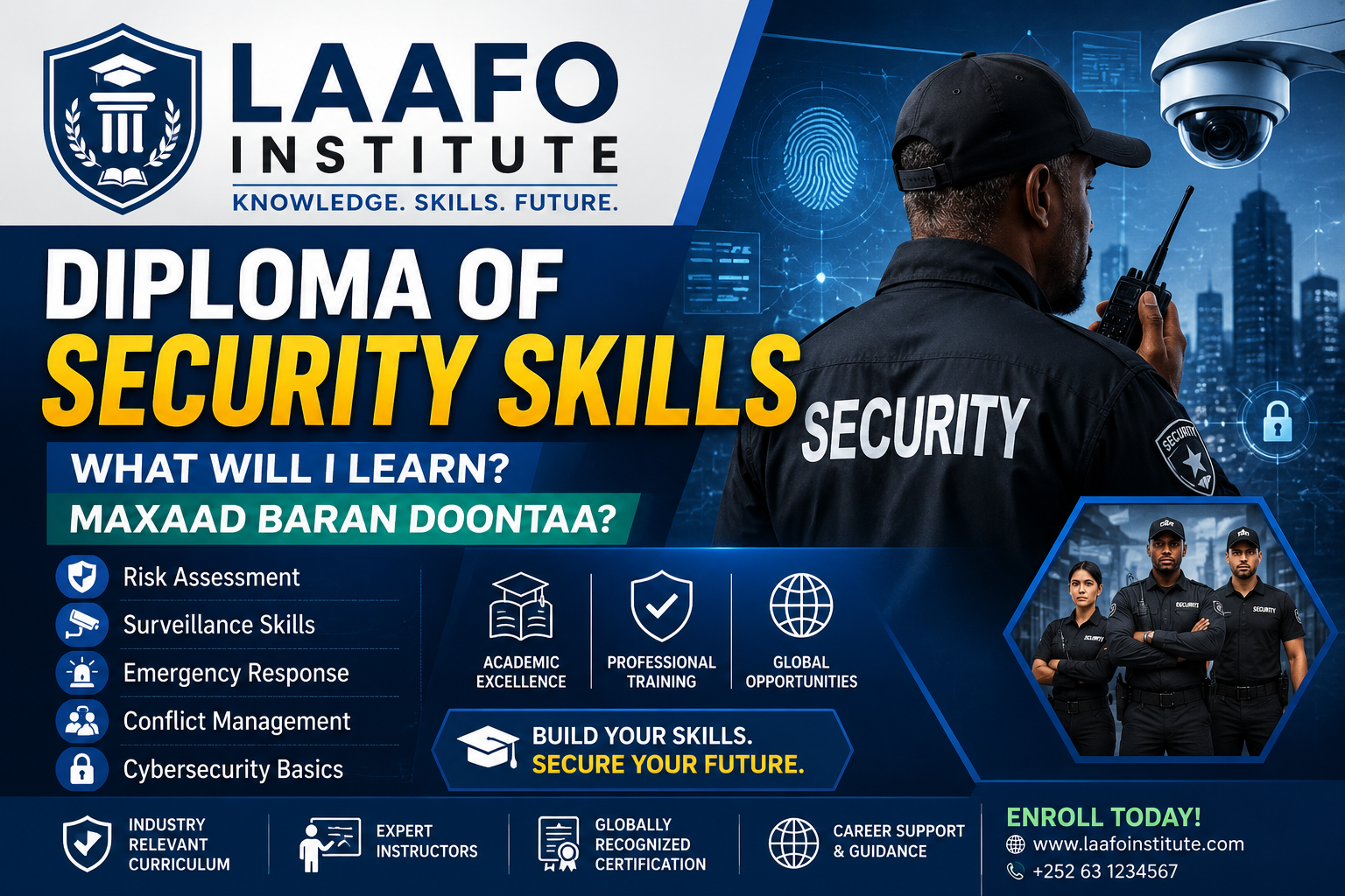 Diploma of Security Skills –