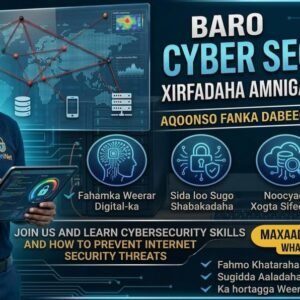 Cyber Security Skills Course - Koorsada Xirfadaha Amniga Internetka