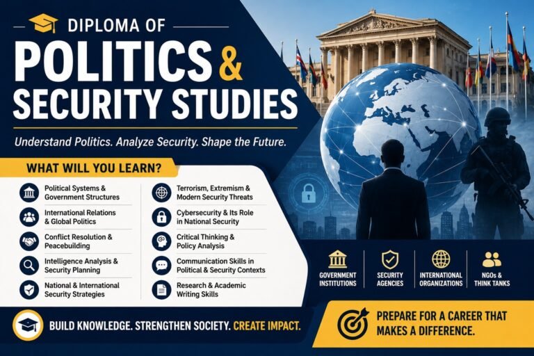 Diploma of Politics and Security Studies –