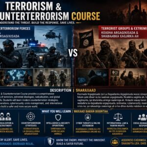 Terrorism & Counterterrorism Course - Koorsada Argagixisada iyo La-Dagaallanka Argagixisada